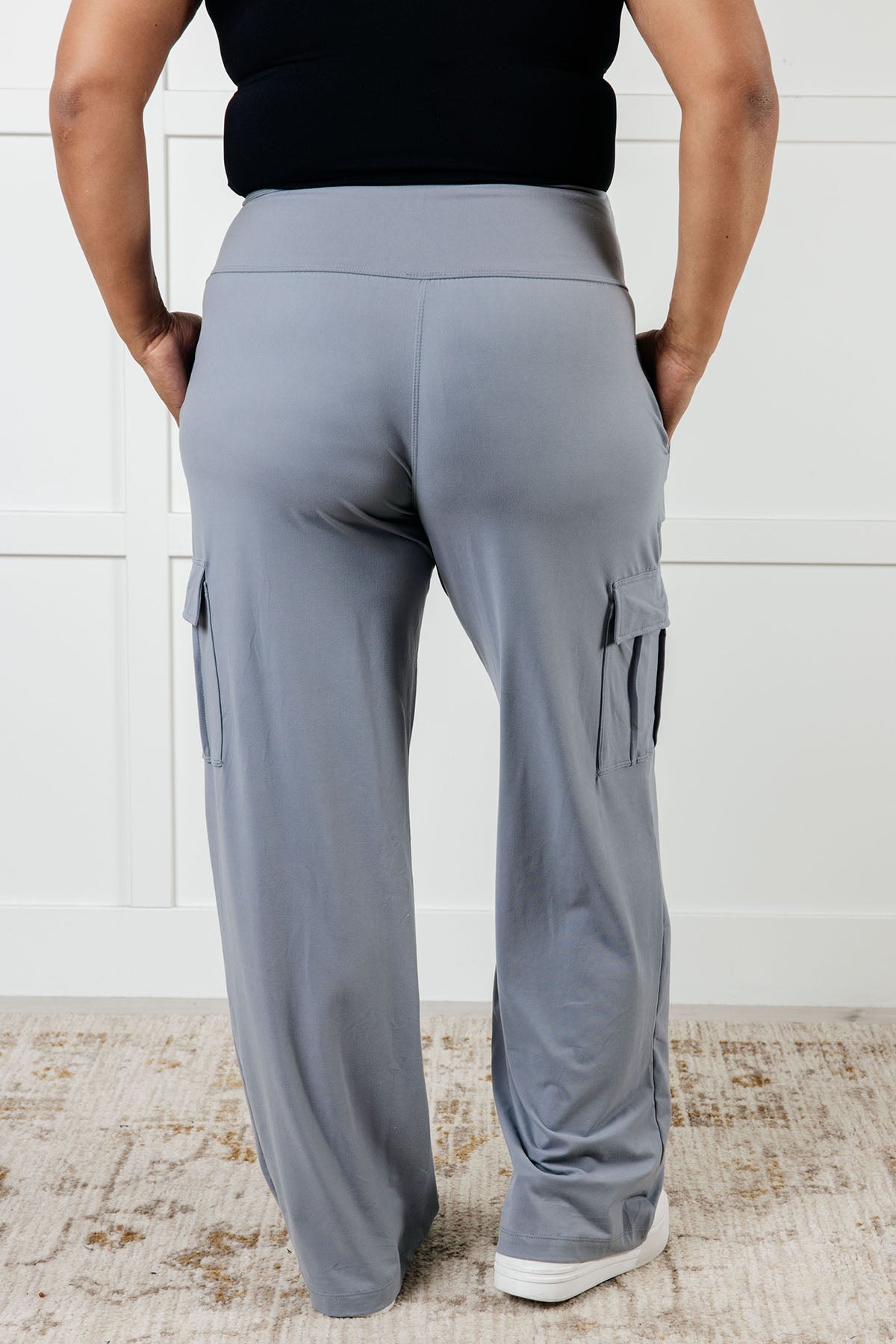 Race to Relax Cargo Pants in Rhino Grey - Driftwood Boutique