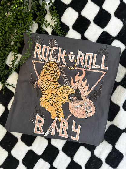 Rock & Roll Baby Graphic Tee - Driftwood Boutique