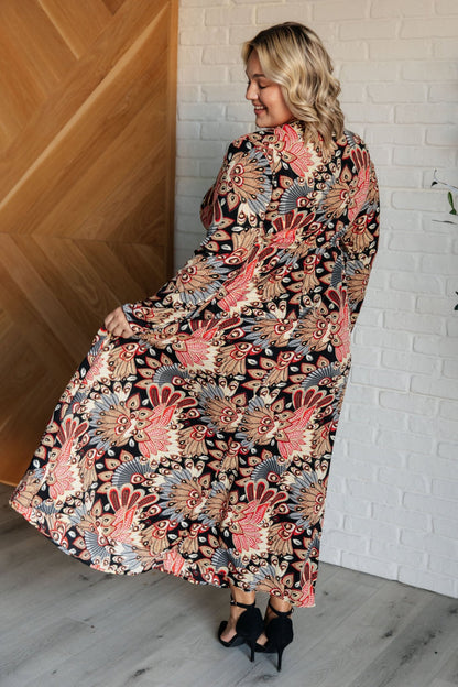Send it Over Faux Wrap Maxi Dress - Driftwood Boutique