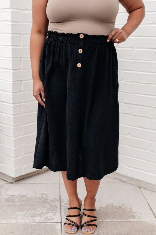 She's a Scholar Mid - Length Skirt - Driftwood Boutique