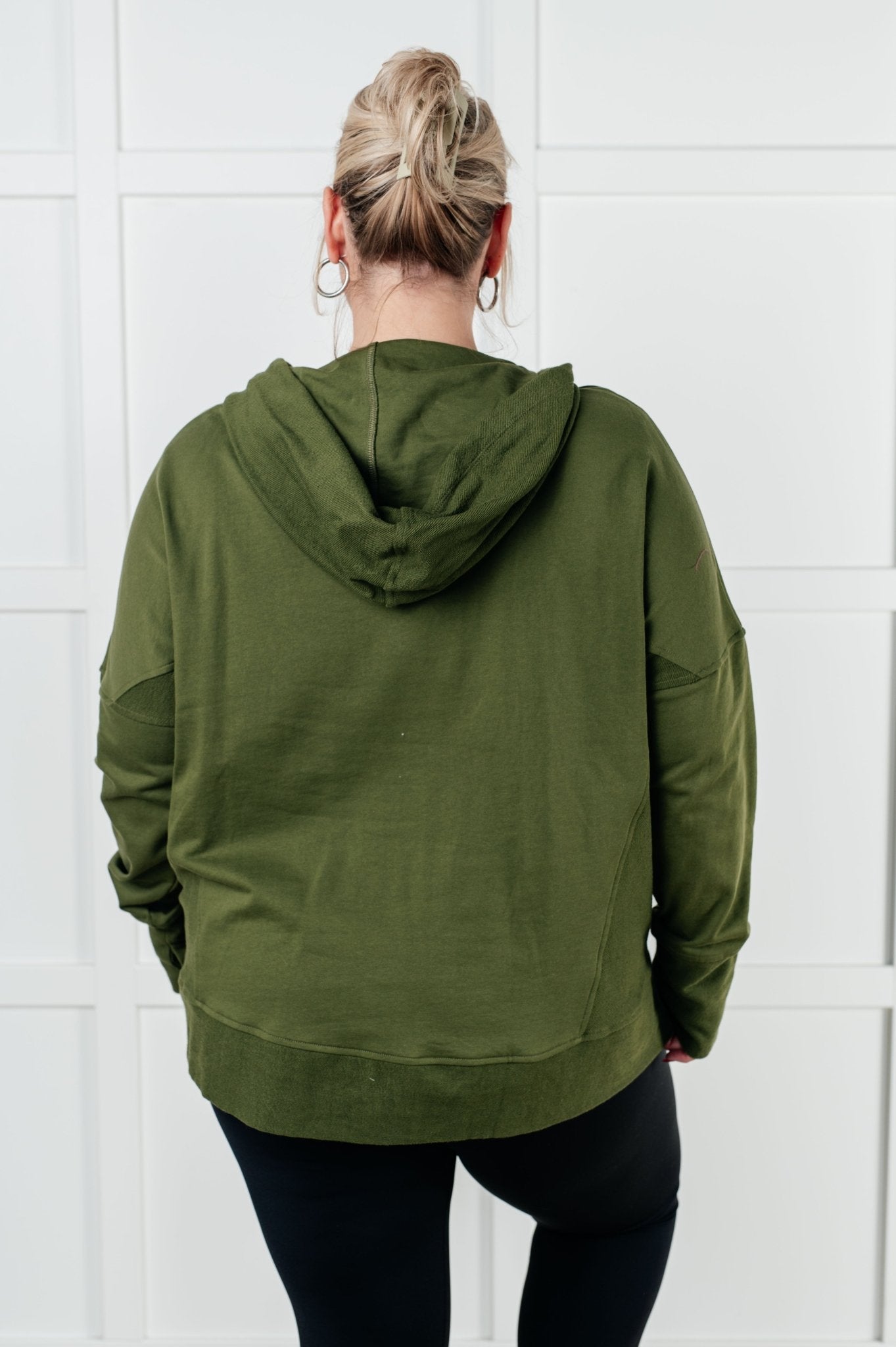 Simple Snug Snap Hooded Pullover - Driftwood Boutique