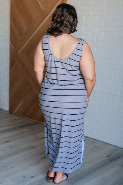 Still Got It Sleeveless Maxi In Gray - Driftwood Boutique