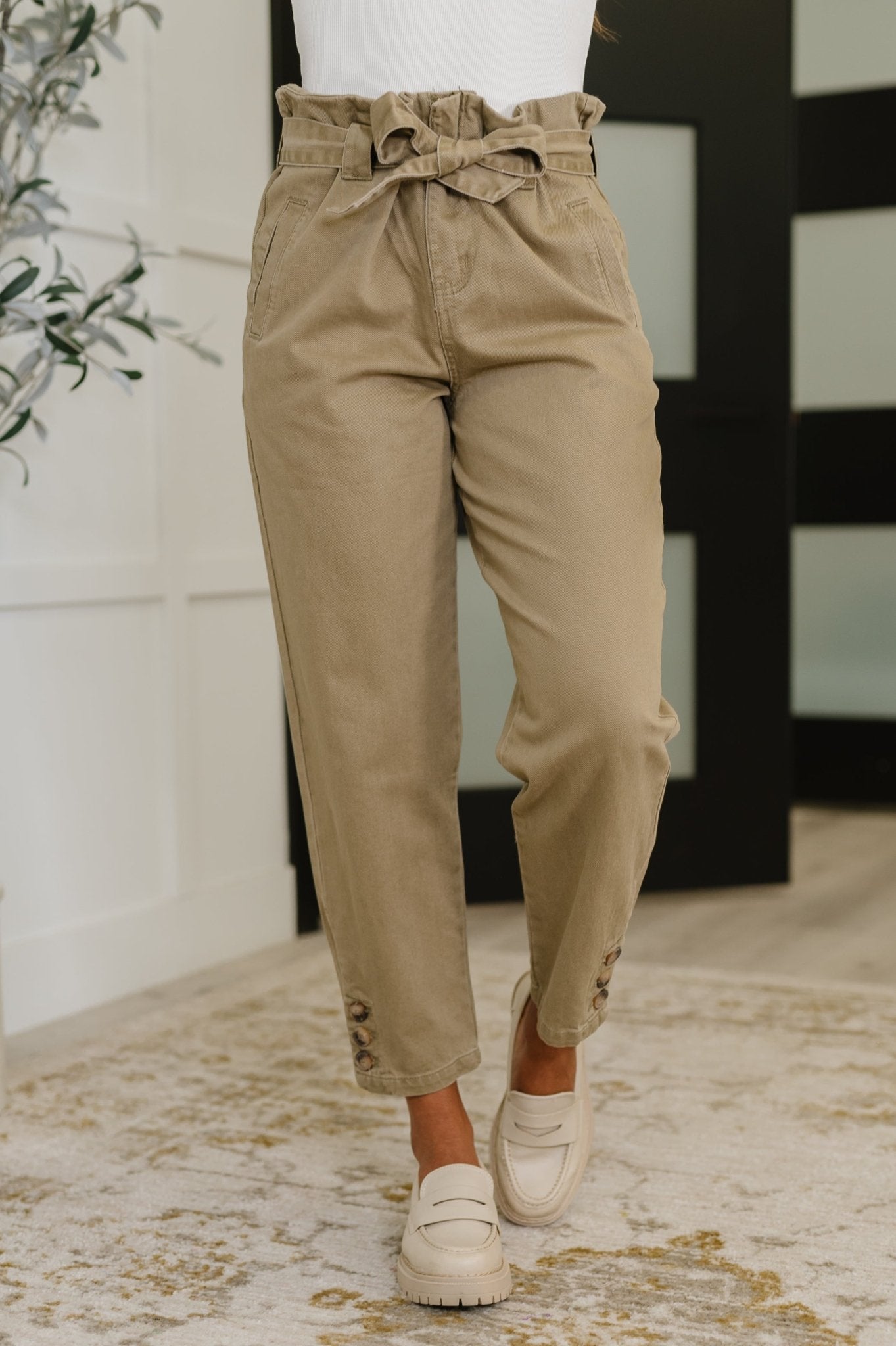 Streets of Serenade High Waist Trousers - Driftwood Boutique