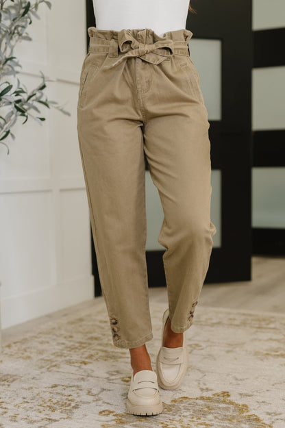 Streets of Serenade High Waist Trousers - Driftwood Boutique