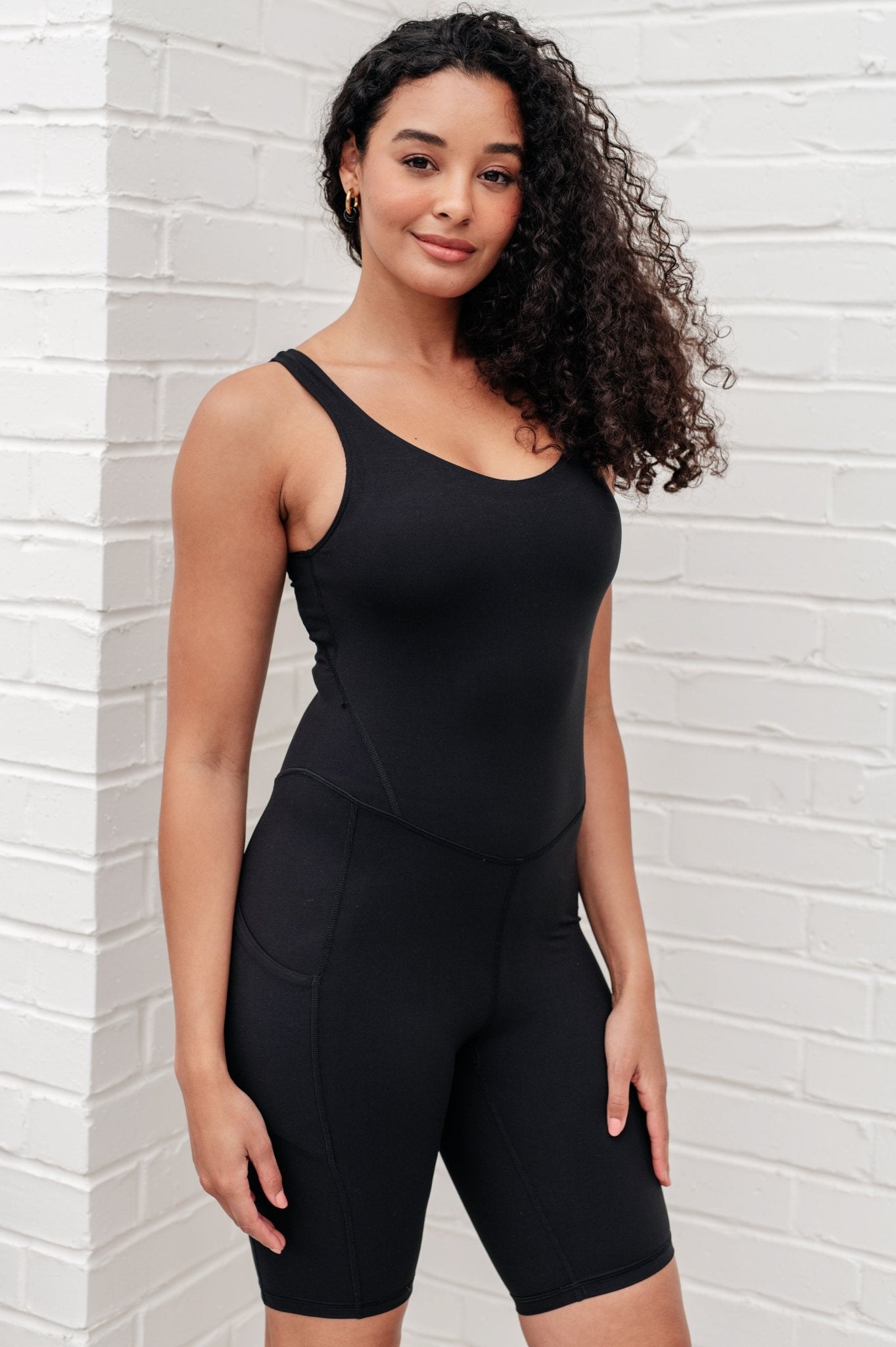 Sun Salutations Body Suit in Black - Driftwood Boutique