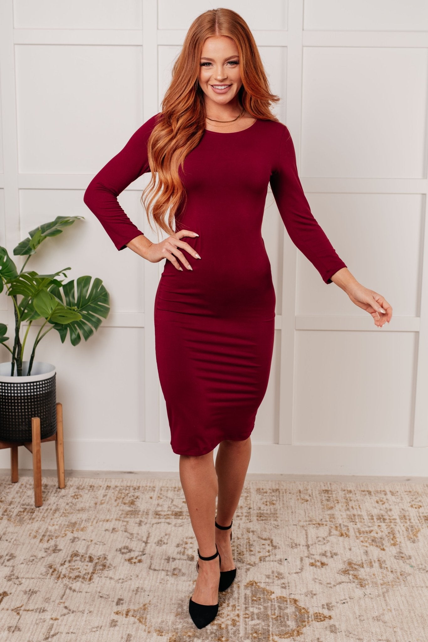 Sure To Fall In Love Bodycon Dress - Driftwood Boutique