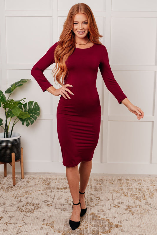 Sure To Fall In Love Bodycon Dress - Driftwood Boutique