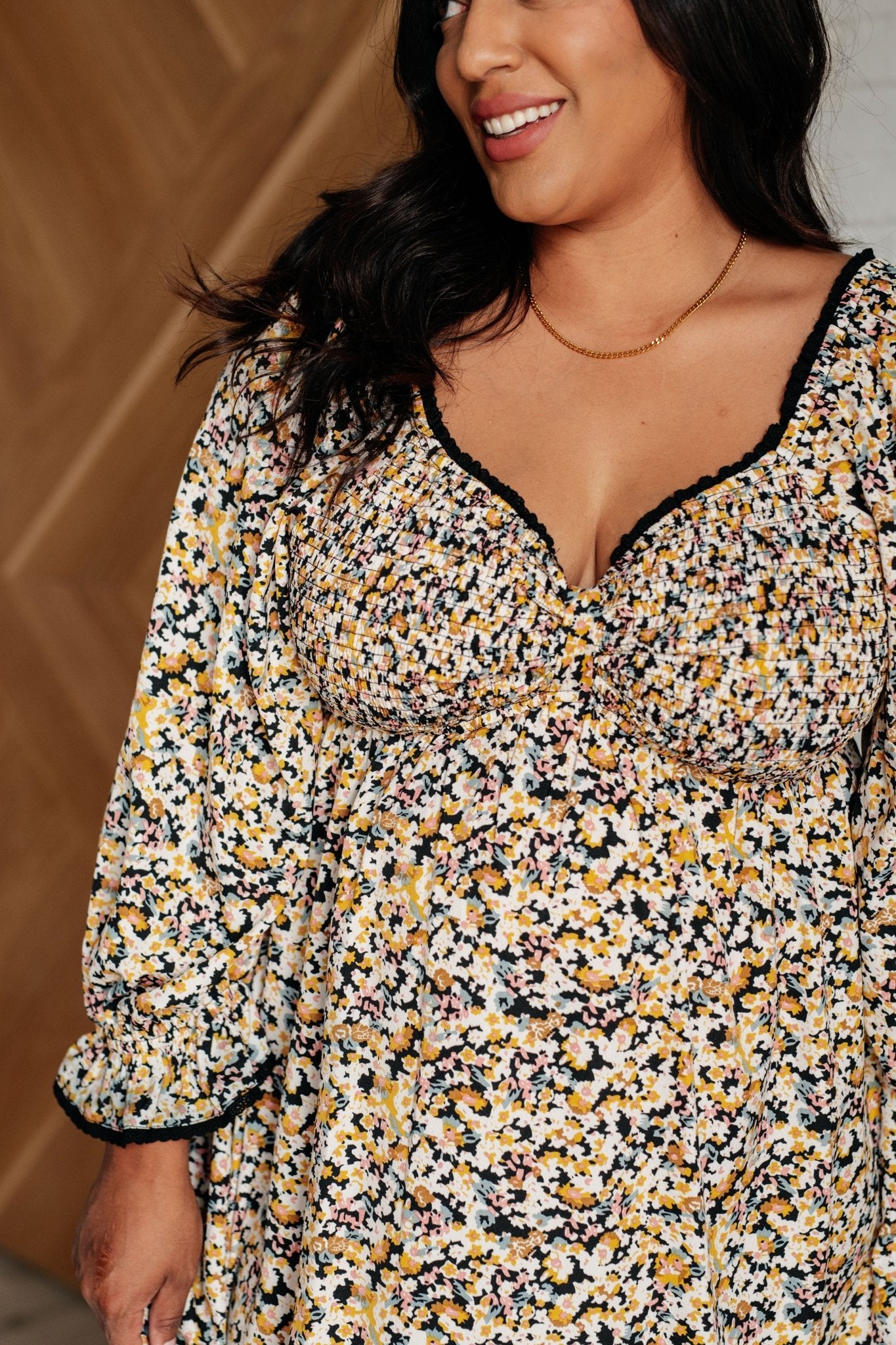 Sweet Solitude Floral Babydoll Dress - Driftwood Boutique