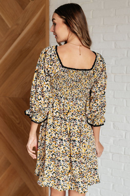 Sweet Solitude Floral Babydoll Dress - Driftwood Boutique