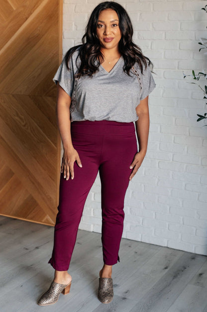 Take it Easy Eyelet Trim Top - Driftwood Boutique