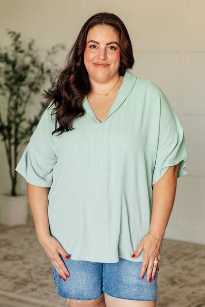 Things Are Looking Up V - Neck Top - Driftwood Boutique