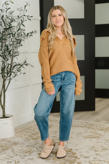 Travel Far & Wide Sweater in Taupe - Driftwood Boutique