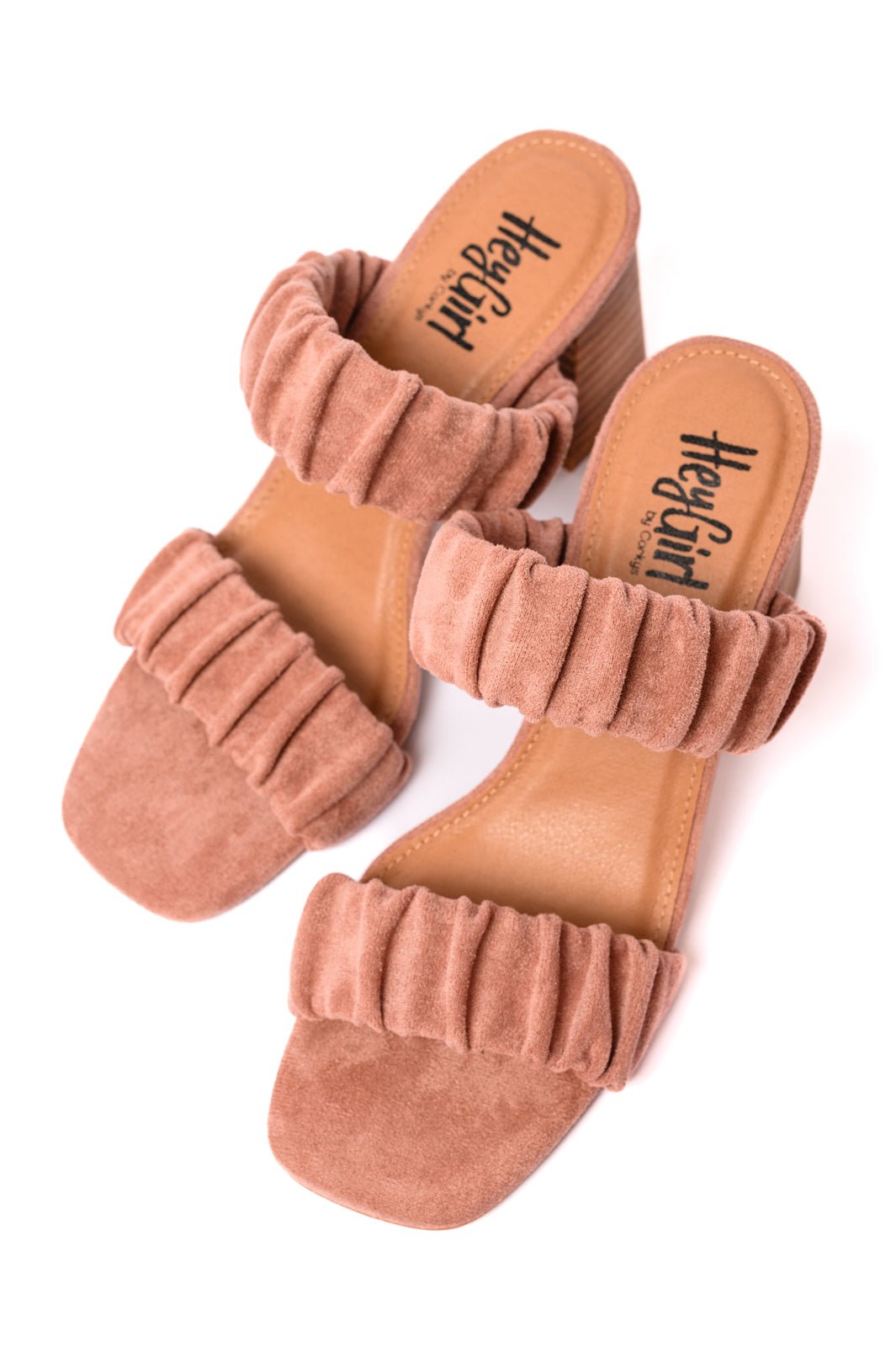 Tropic Like it's Hot Heels in Blush Suede - Driftwood Boutique