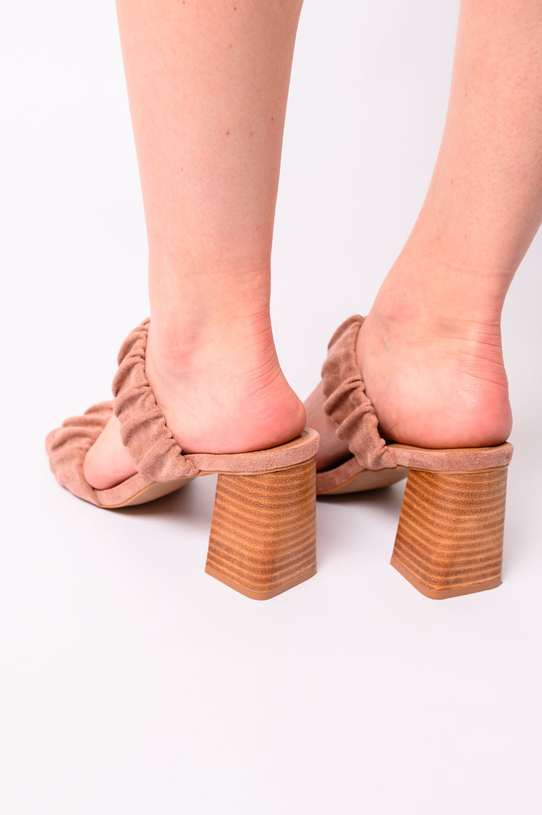 Tropic Like it's Hot Heels in Blush Suede - Driftwood Boutique