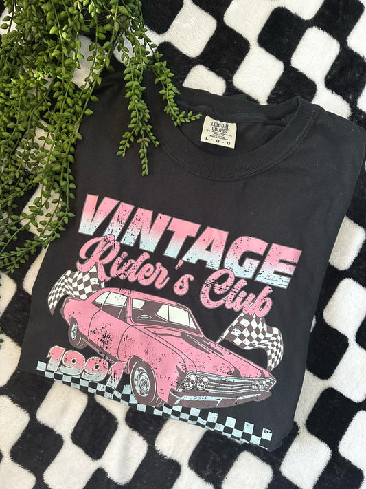 Vintage Riders Club Graphic Tee - Driftwood Boutique