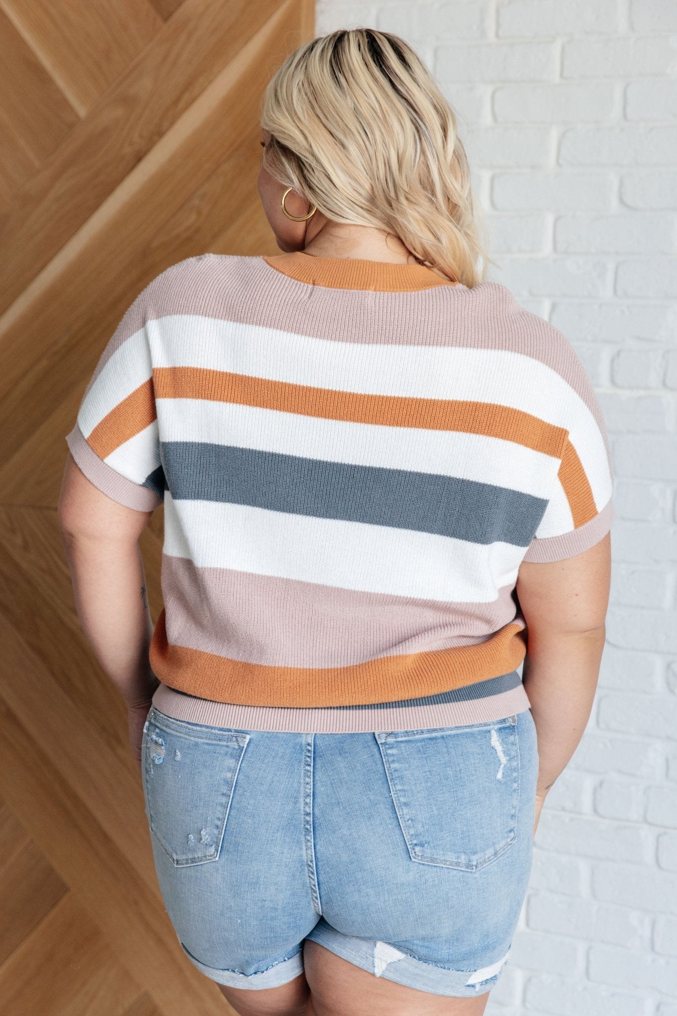 Whatever I Feel Like Striped Top - Driftwood Boutique