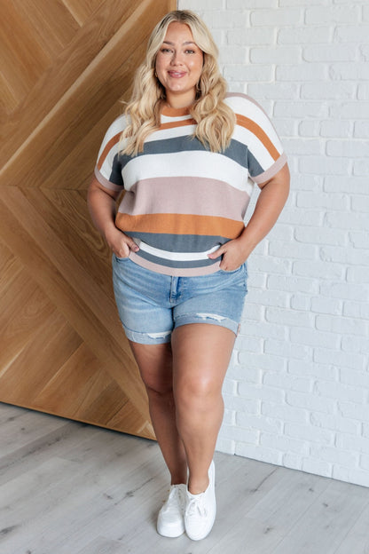 Whatever I Feel Like Striped Top - Driftwood Boutique