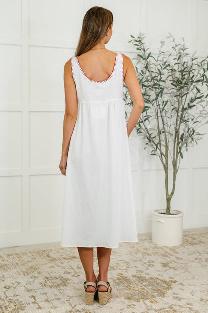 Whispering Petals Scoop Neck Dress - Driftwood Boutique