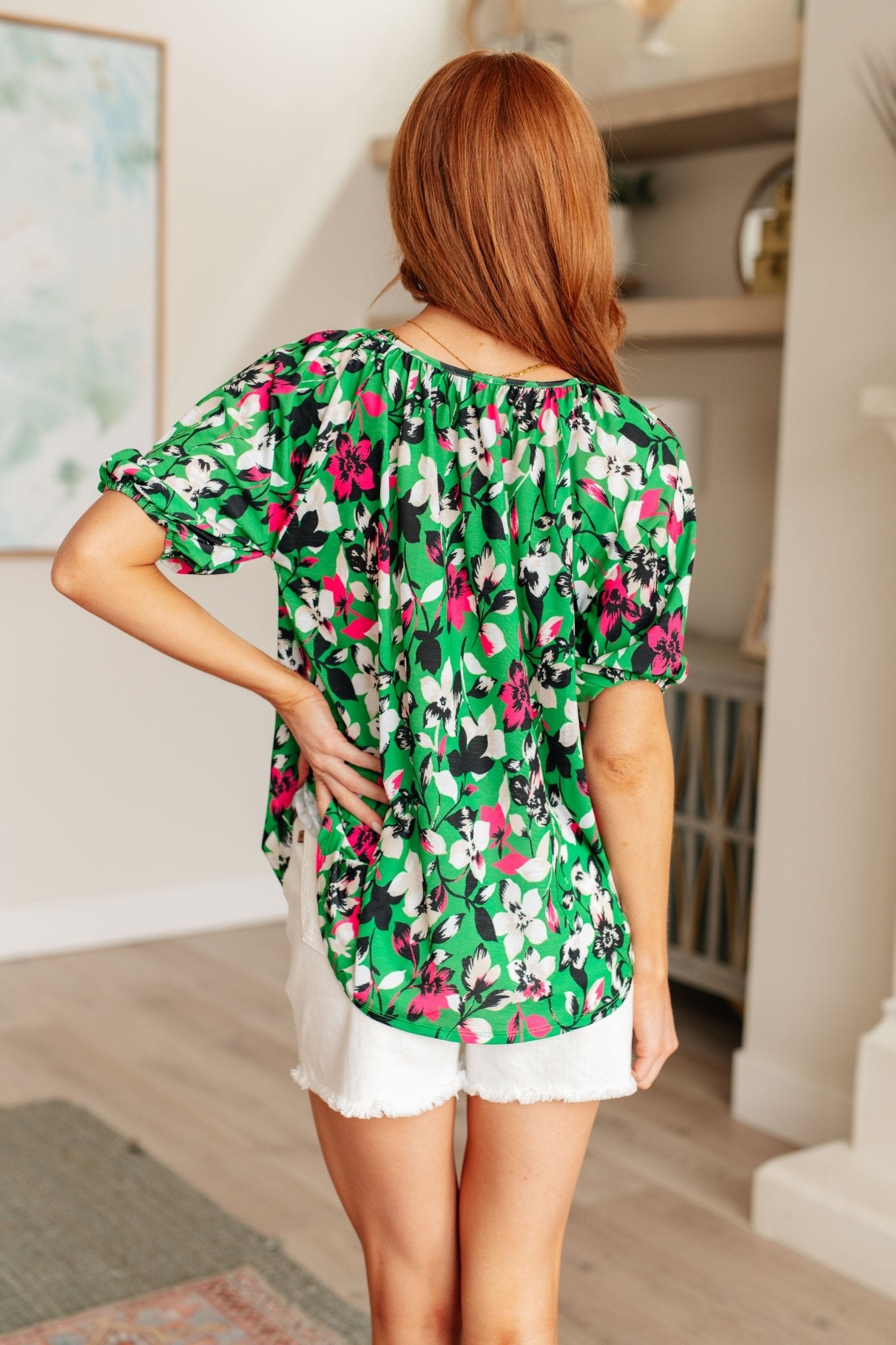 Wild and Bright Floral Top - Driftwood Boutique