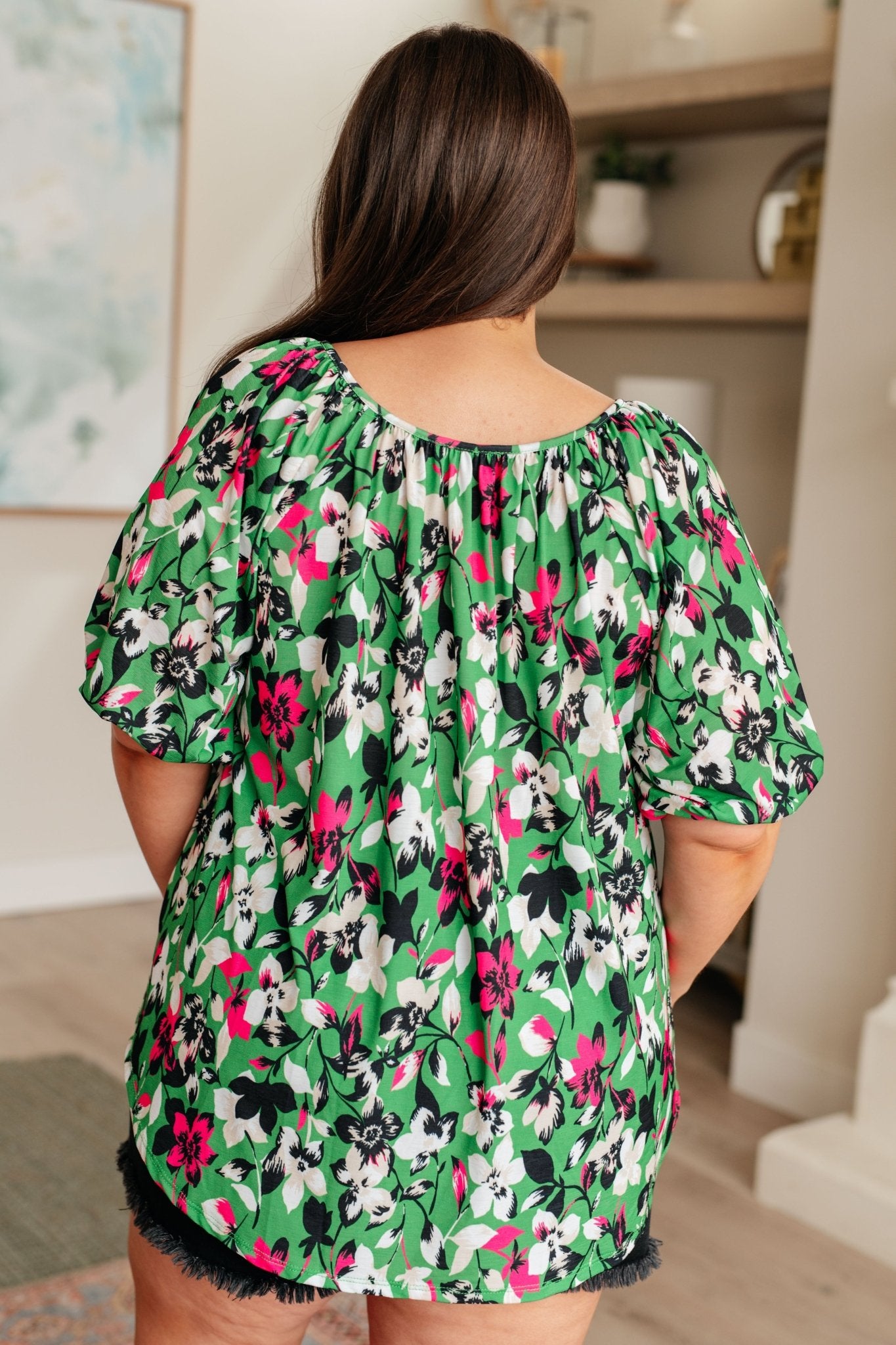Wild and Bright Floral Top - Driftwood Boutique