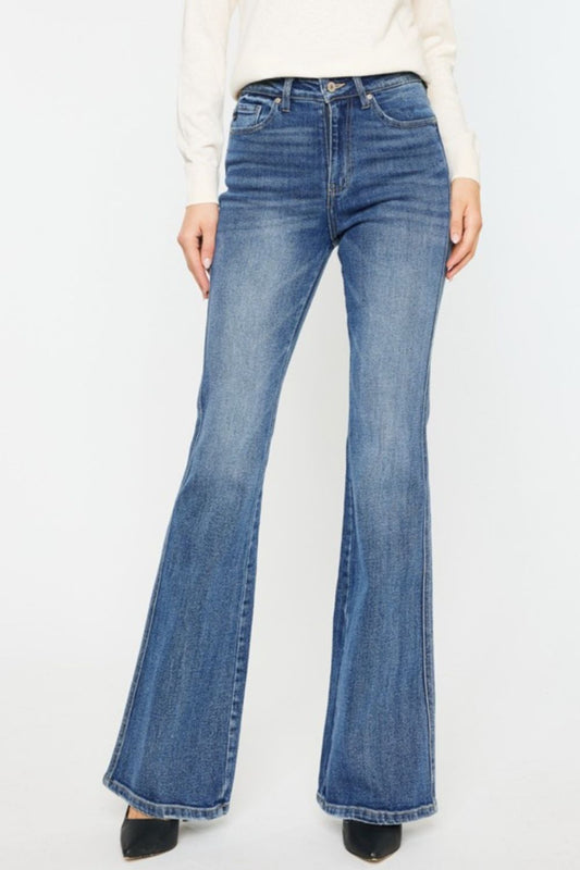 Savannah High Rise Retro Flare Jeans