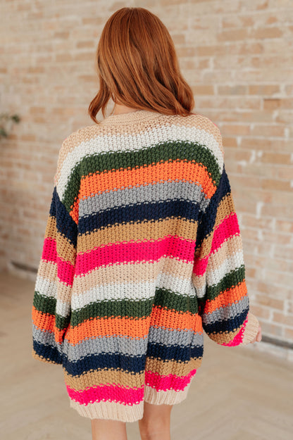 Life in Technicolor Knit Cardigan