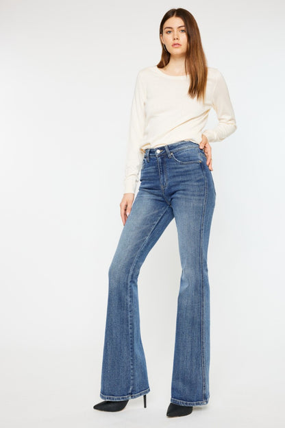 Savannah High Rise Retro Flare Jeans