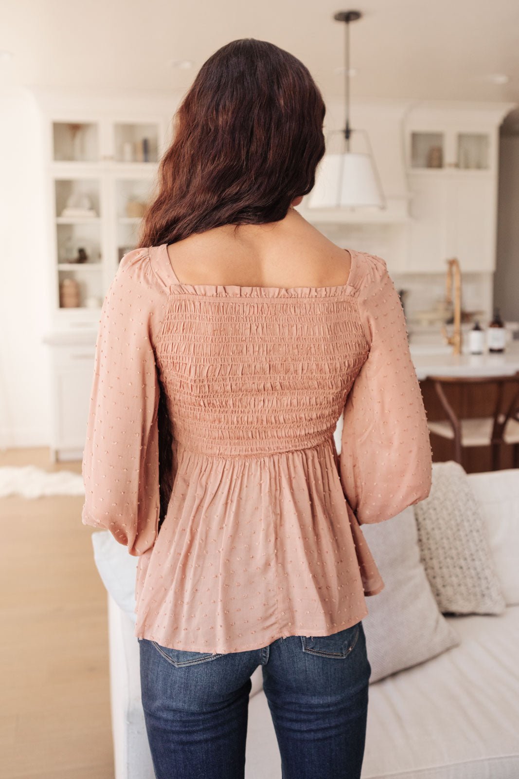 Always Lovely Top In Mauve - Driftwood Boutique