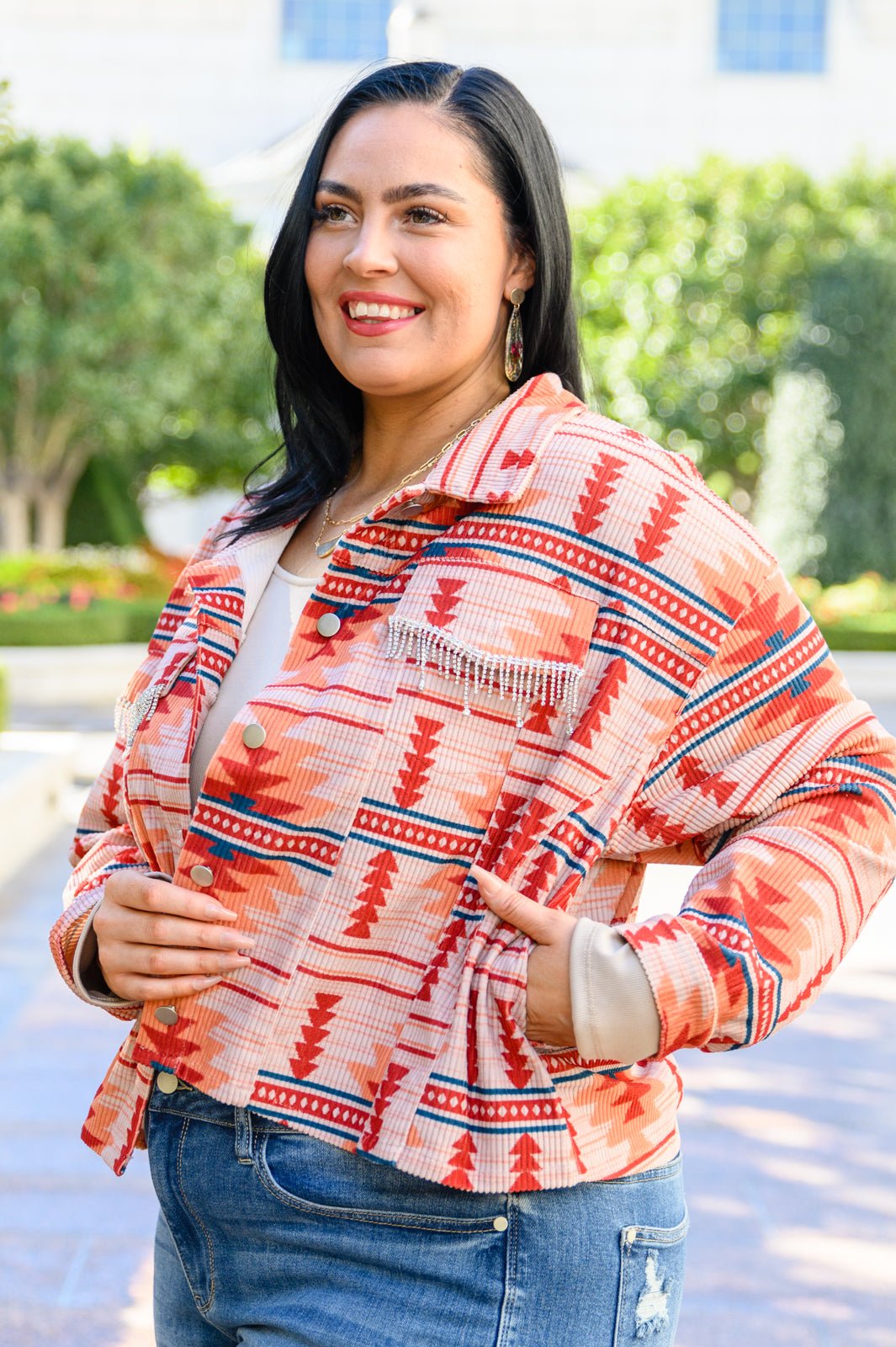 Breaking Free Western Print Jacket - Driftwood Boutique