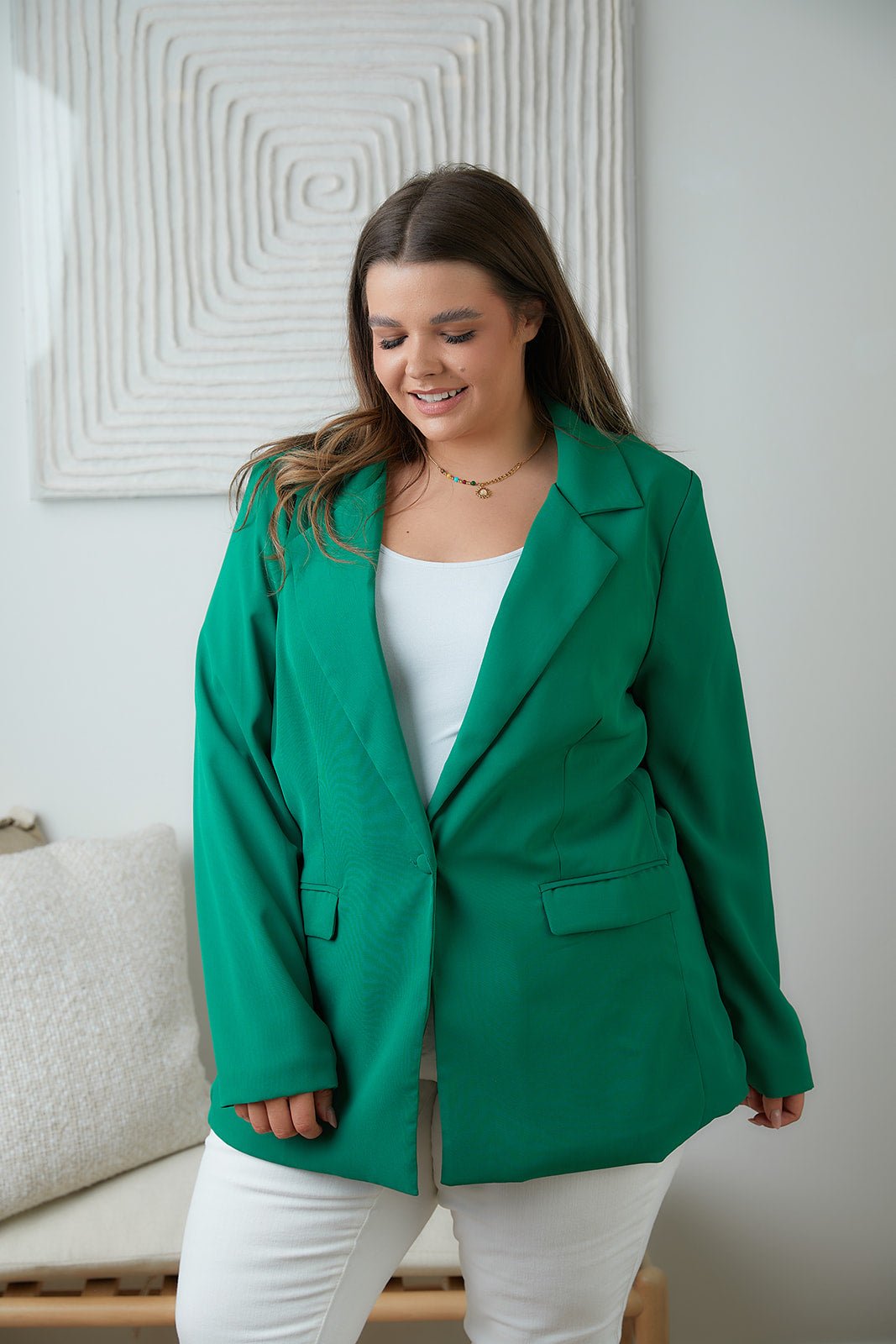 Business as Usual Blazer - Driftwood Boutique