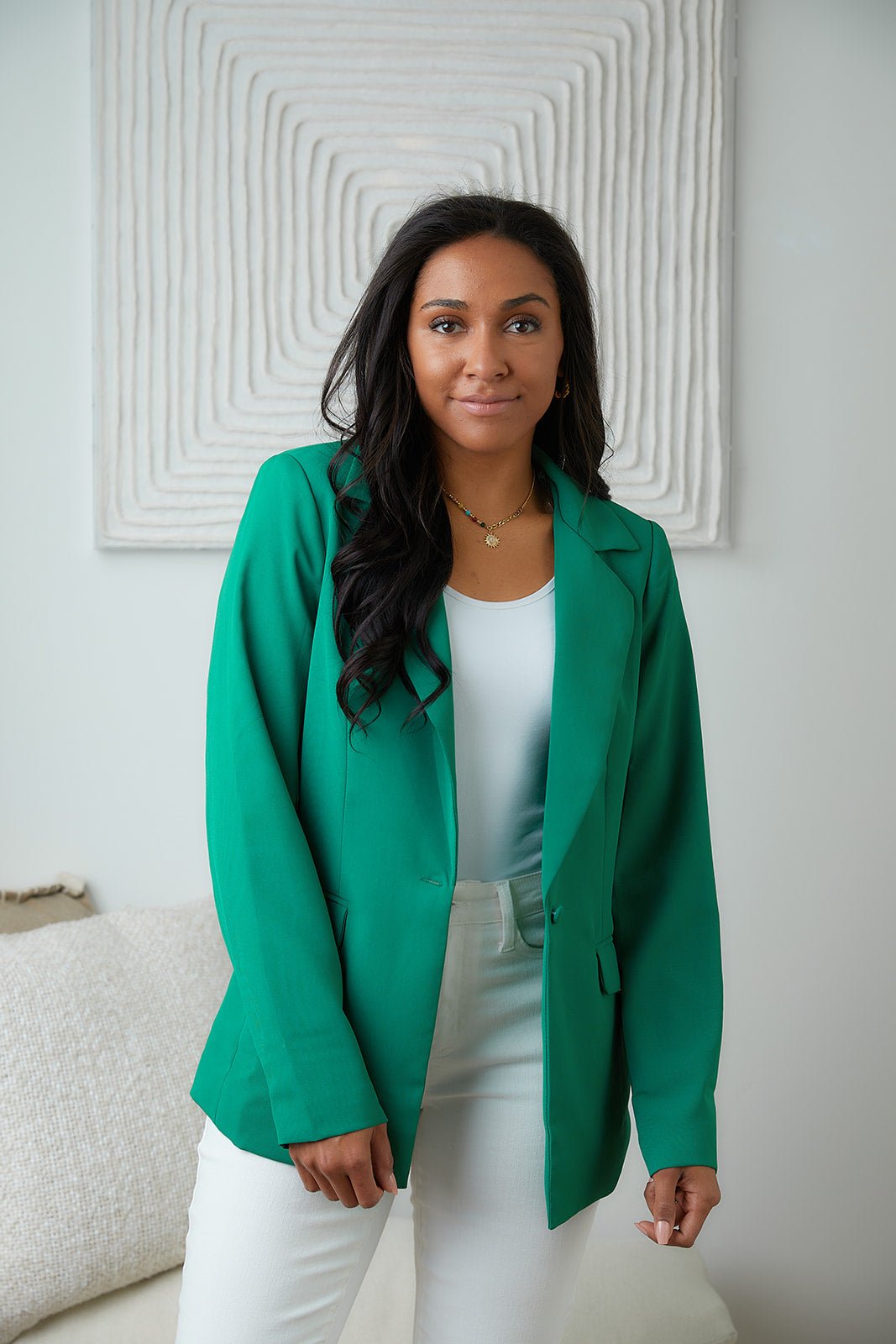 Business as Usual Blazer - Driftwood Boutique