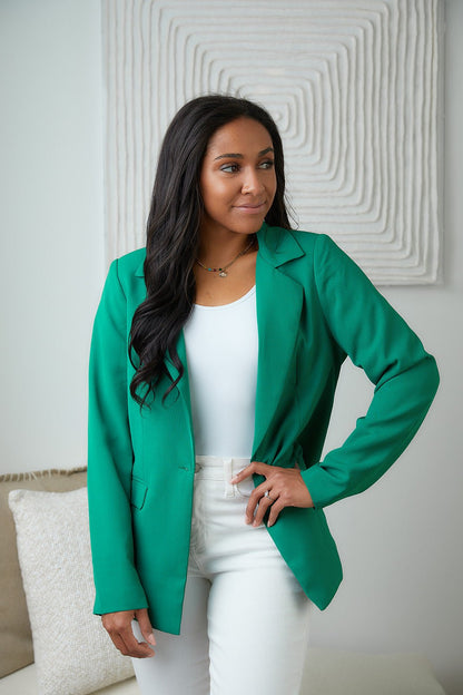 Business as Usual Blazer - Driftwood Boutique