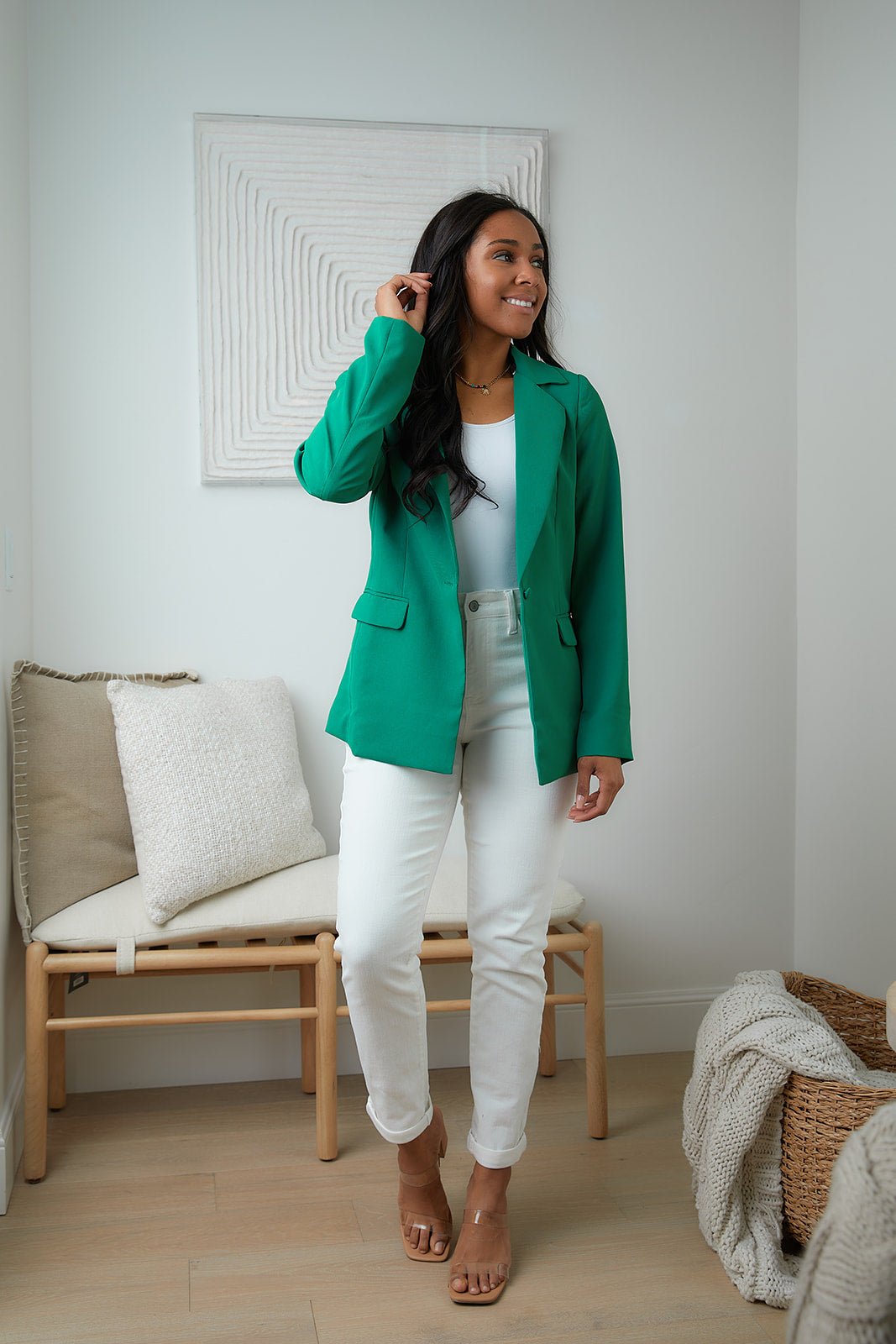 Business as Usual Blazer - Driftwood Boutique