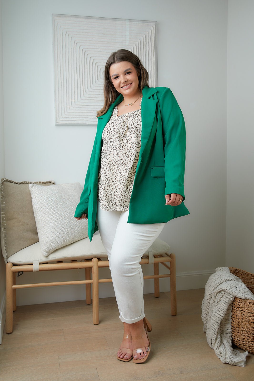 Business as Usual Blazer - Driftwood Boutique