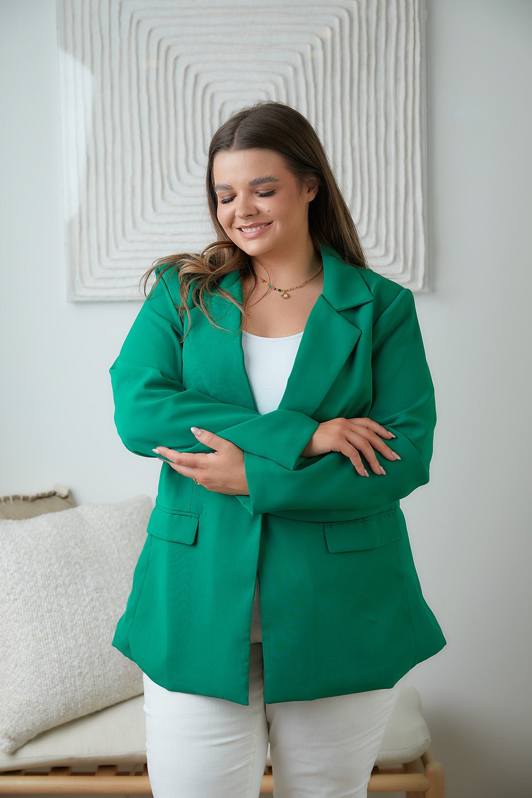 Business as Usual Blazer - Driftwood Boutique