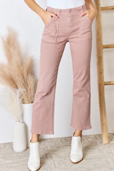 Lizzy High Rise Ankle Flare Jeans