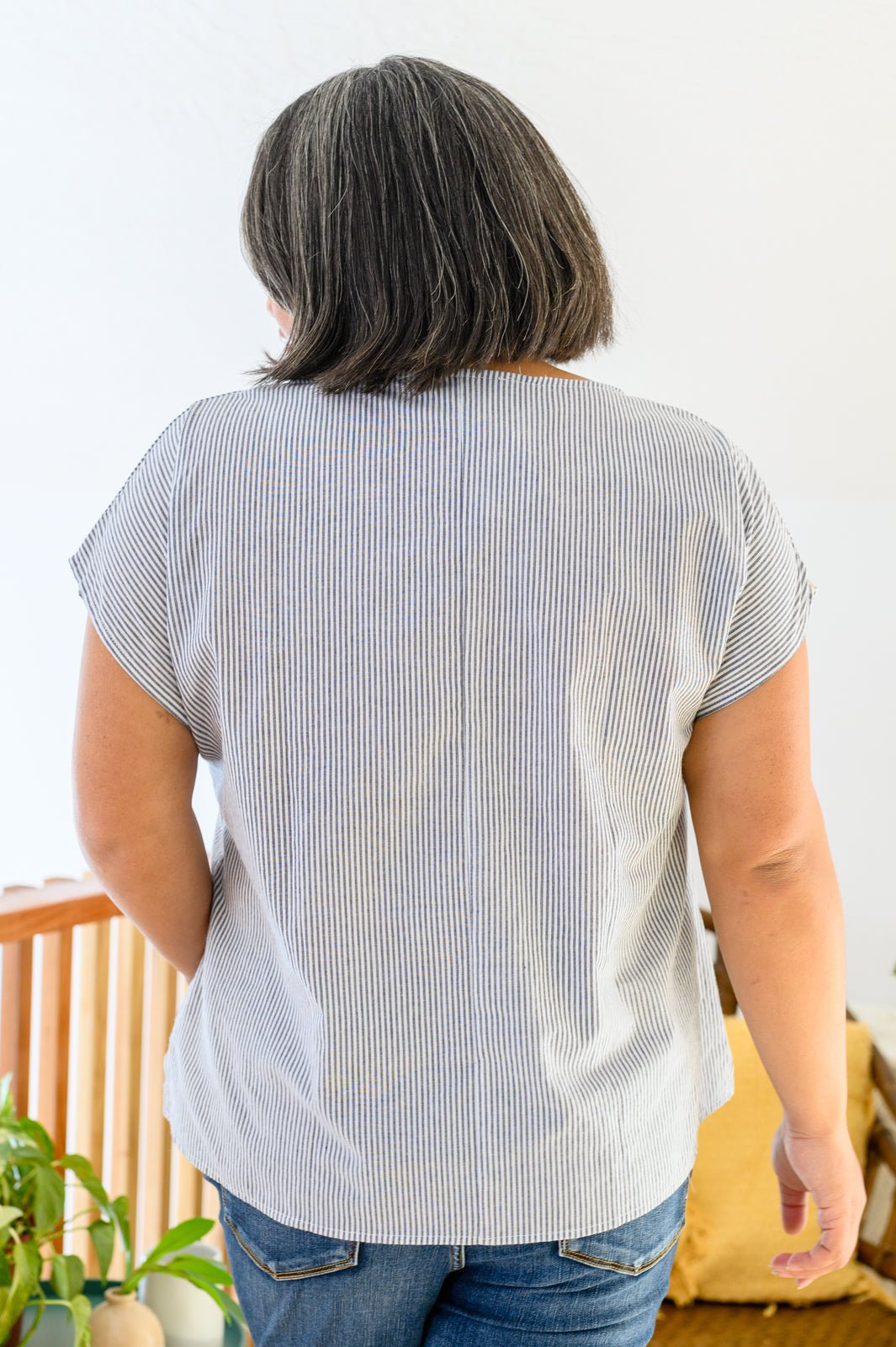 Canopy Of Crushes Striped Floral Top - Driftwood Boutique