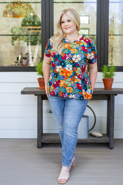 Can't Stop the Beat Floral Top - Driftwood Boutique