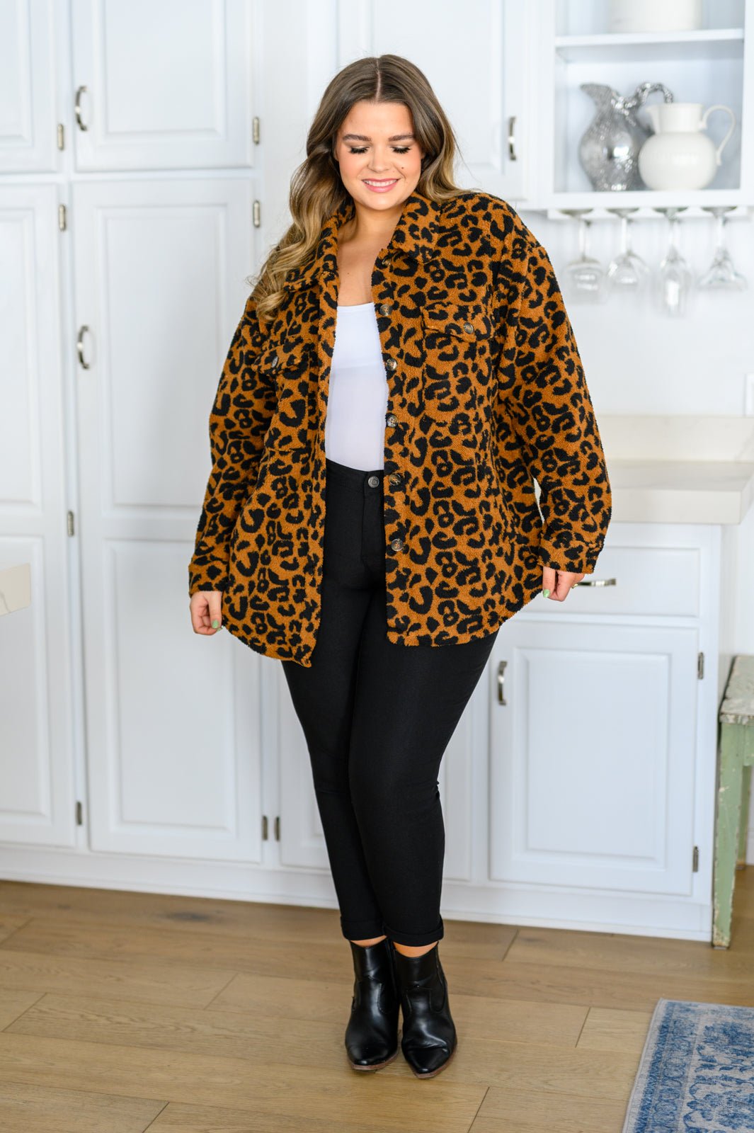 Castle Spotting Animal Print Jacket - Driftwood Boutique