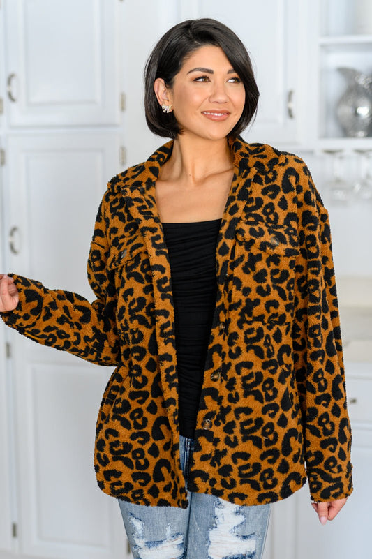 Castle Spotting Animal Print Jacket - Driftwood Boutique