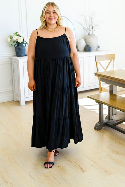 Classically Cool Tiered Maxi Dress - Driftwood Boutique