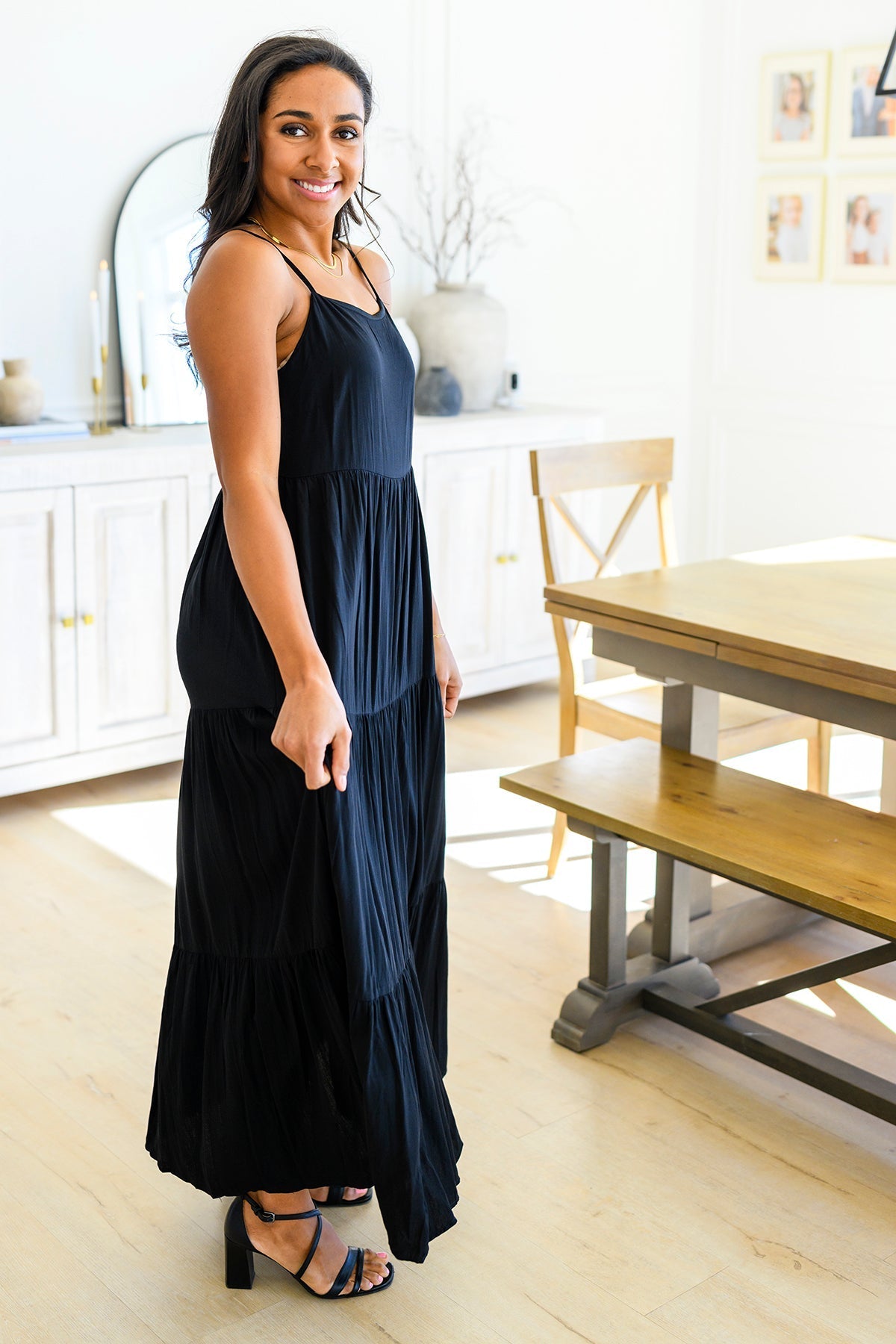 Classically Cool Tiered Maxi Dress - Driftwood Boutique