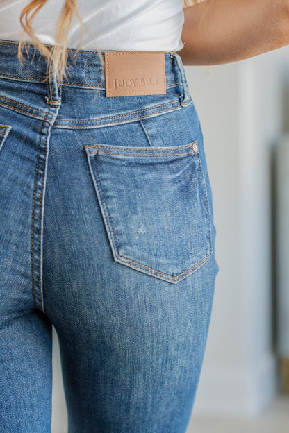 Cora High Rise Control Top Skinny Jeans - Driftwood Boutique