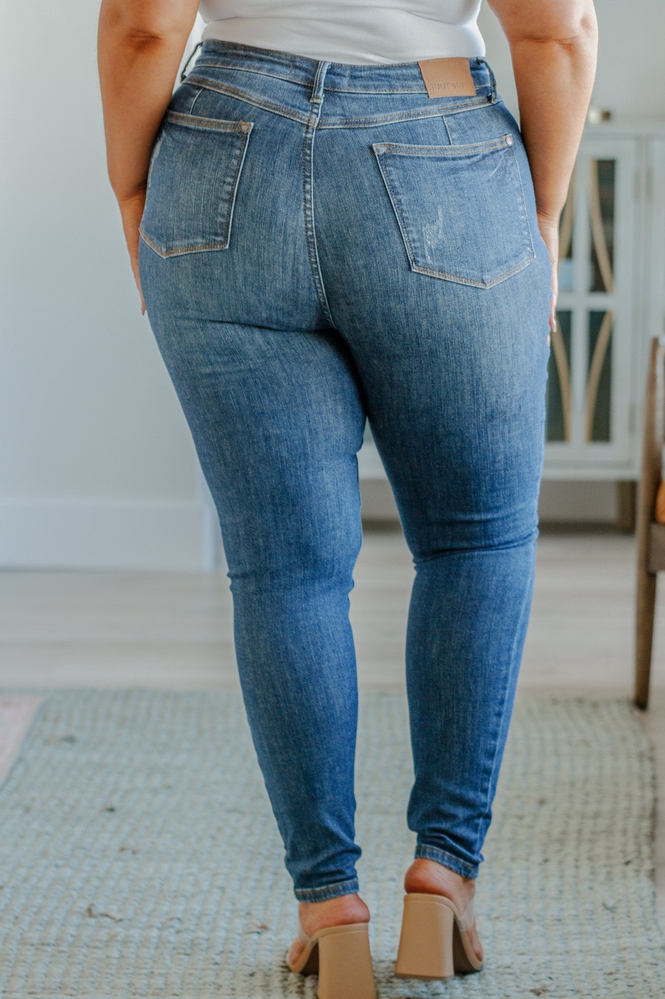 Cora High Rise Control Top Skinny Jeans - Driftwood Boutique