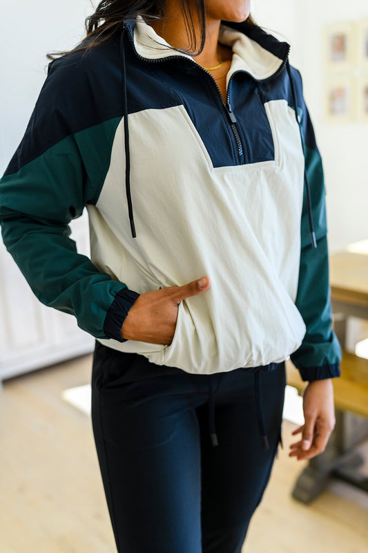 Dash Color Block 1/4 Zip Pullover - Driftwood Boutique