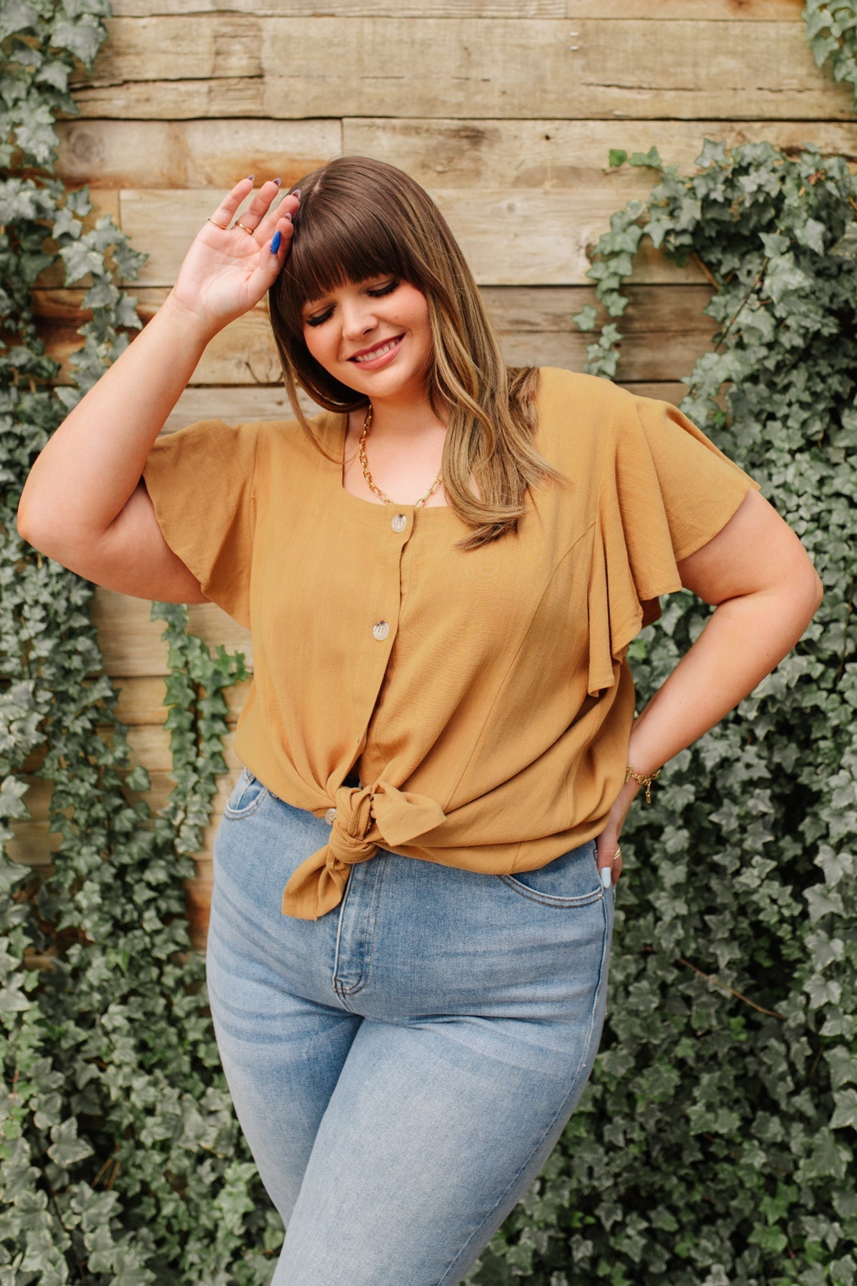 Envy Me Top in Taupe - Driftwood Boutique