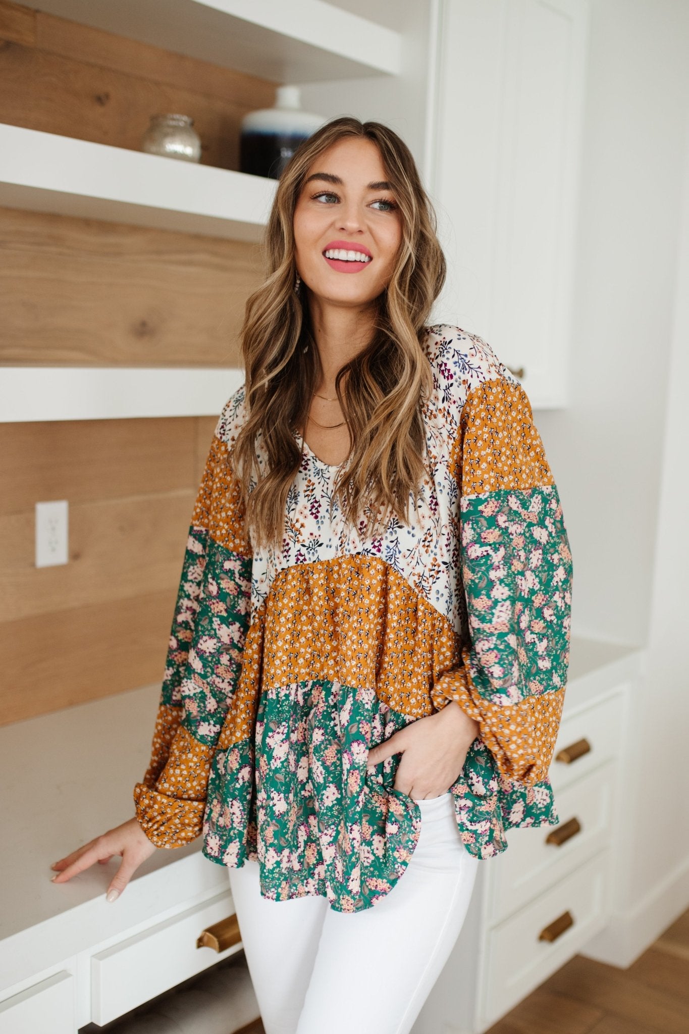 Garden Party Blouse - Driftwood Boutique