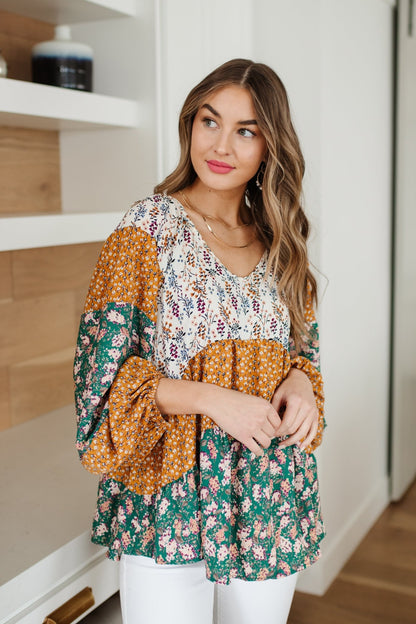 Garden Party Blouse - Driftwood Boutique