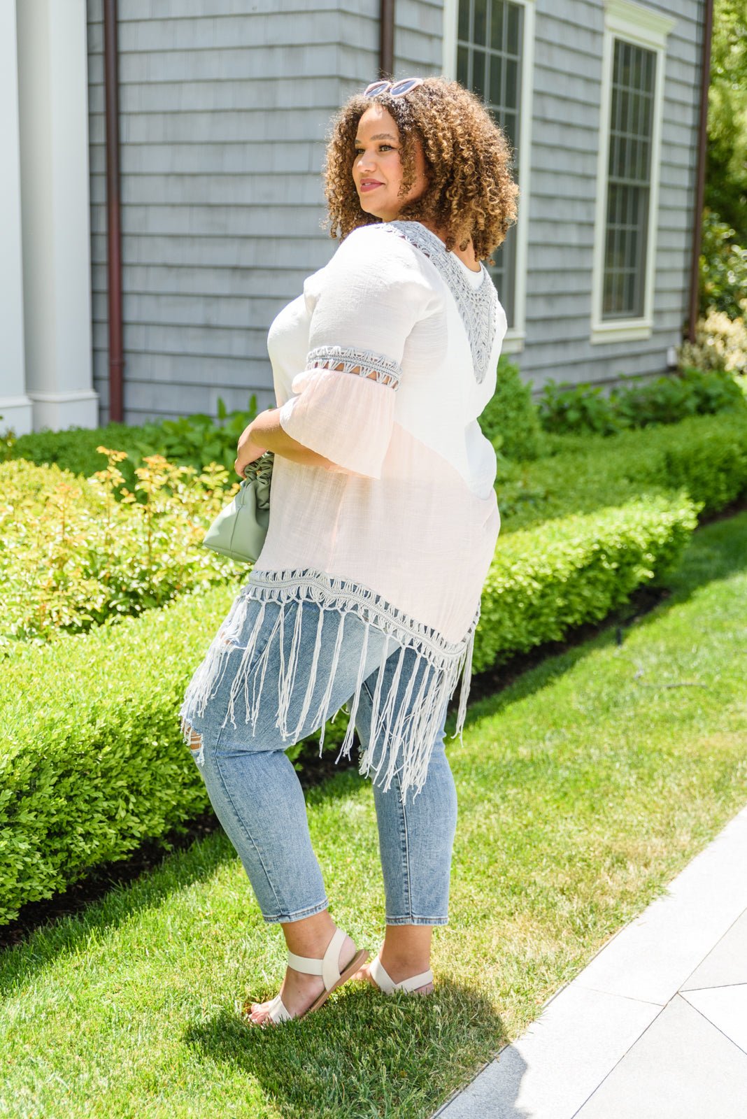 Get Me Started Poncho - Driftwood Boutique