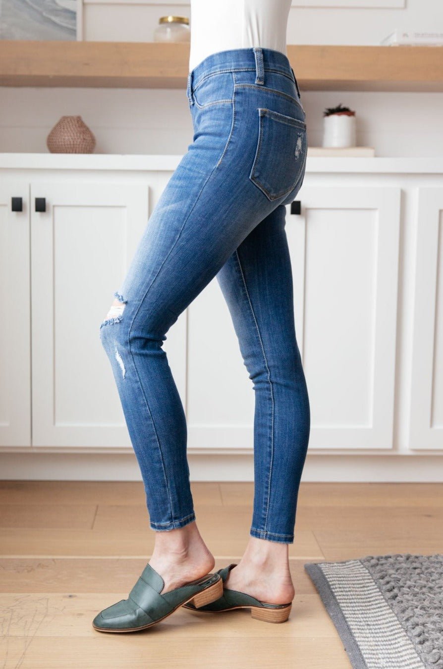 Get Together Mid-Rise Skinny Jegging - Driftwood Boutique